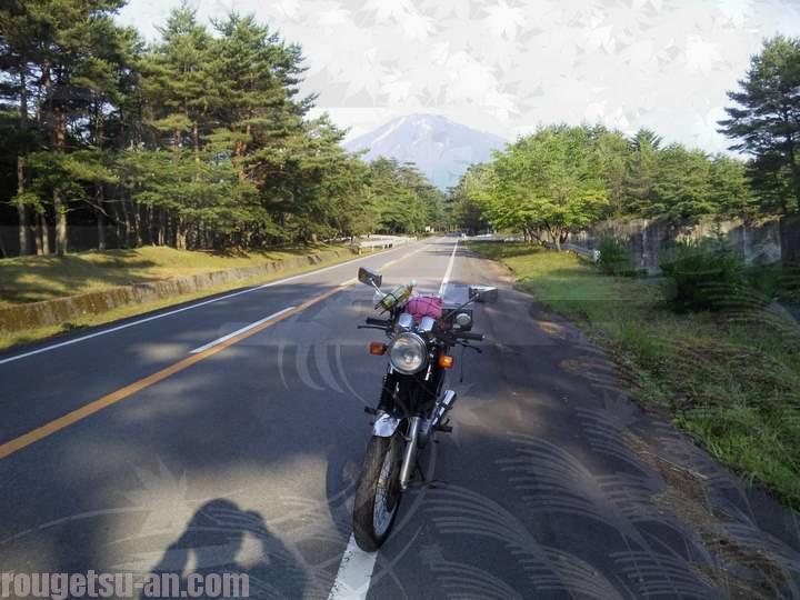 あざみラインからの富士山の眺め